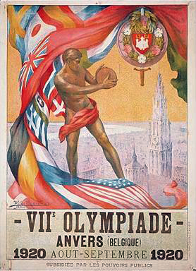 Locandina Olimpiadi Anversa 1920
