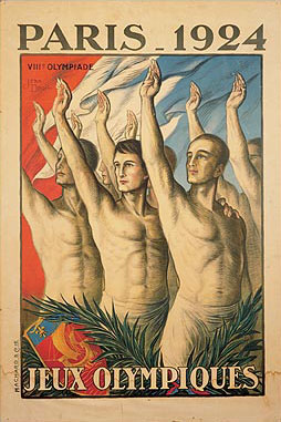Locandina Olimpiadi Parigi 1924