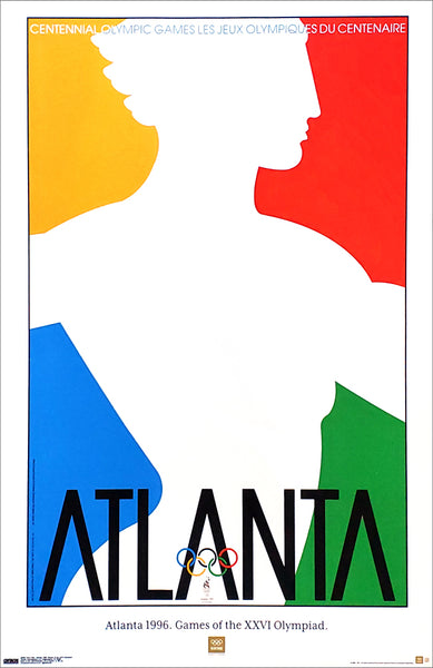 Locandina Olimpiadi Atlanta 1996