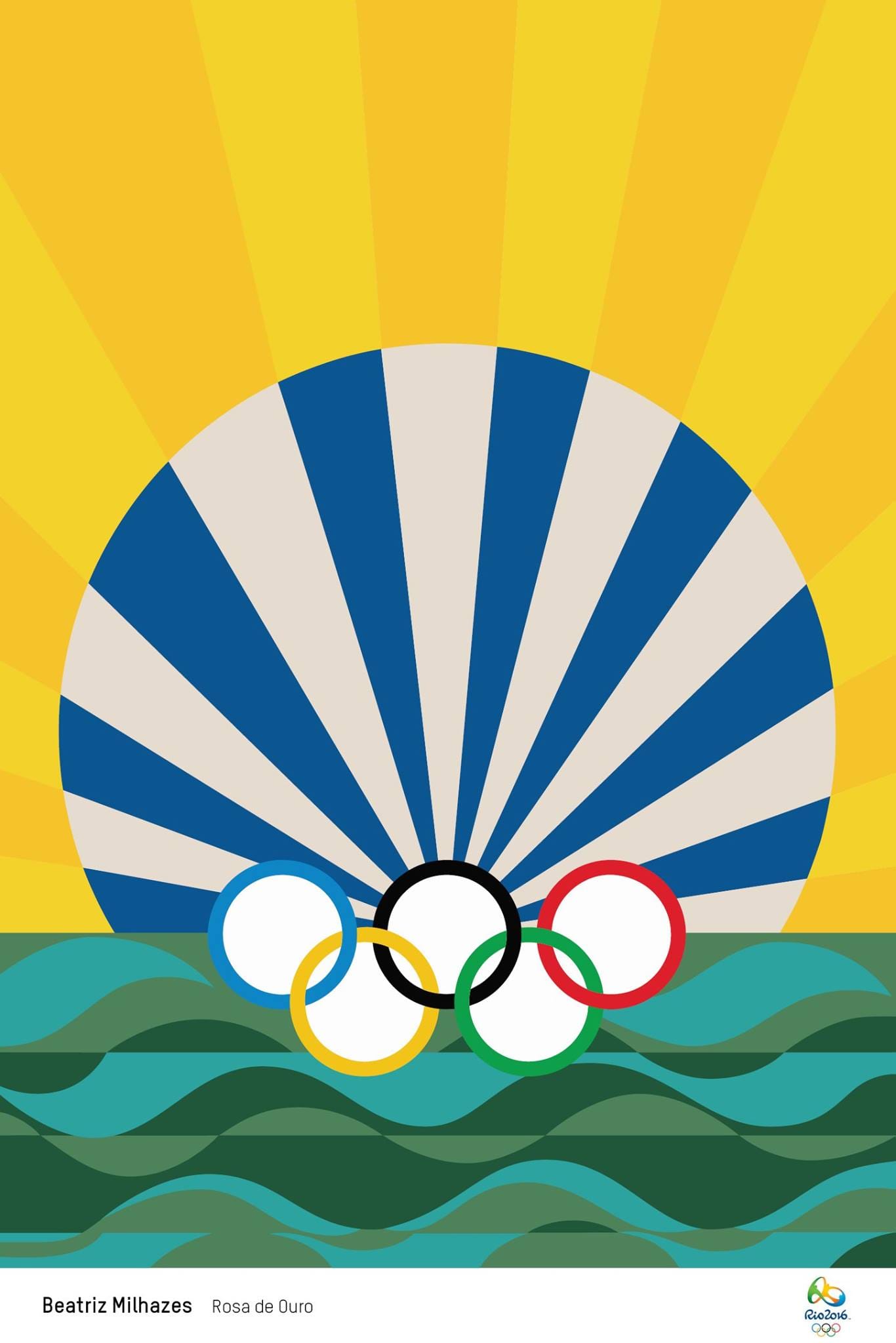 Locandina Olimpiadi Rio de Janeiro 2016