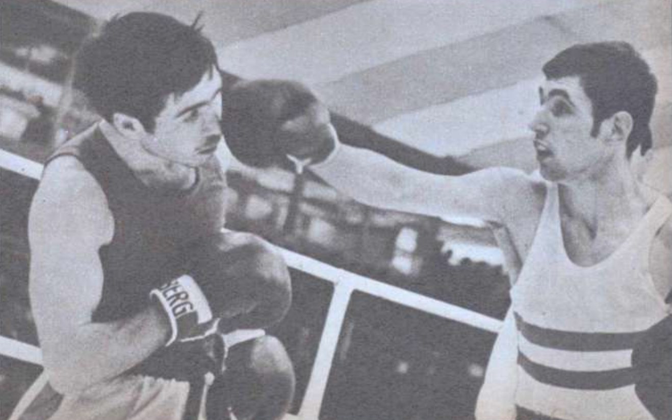 Franco Udella contro l'ungherese György Gedó agli Europei del 1969