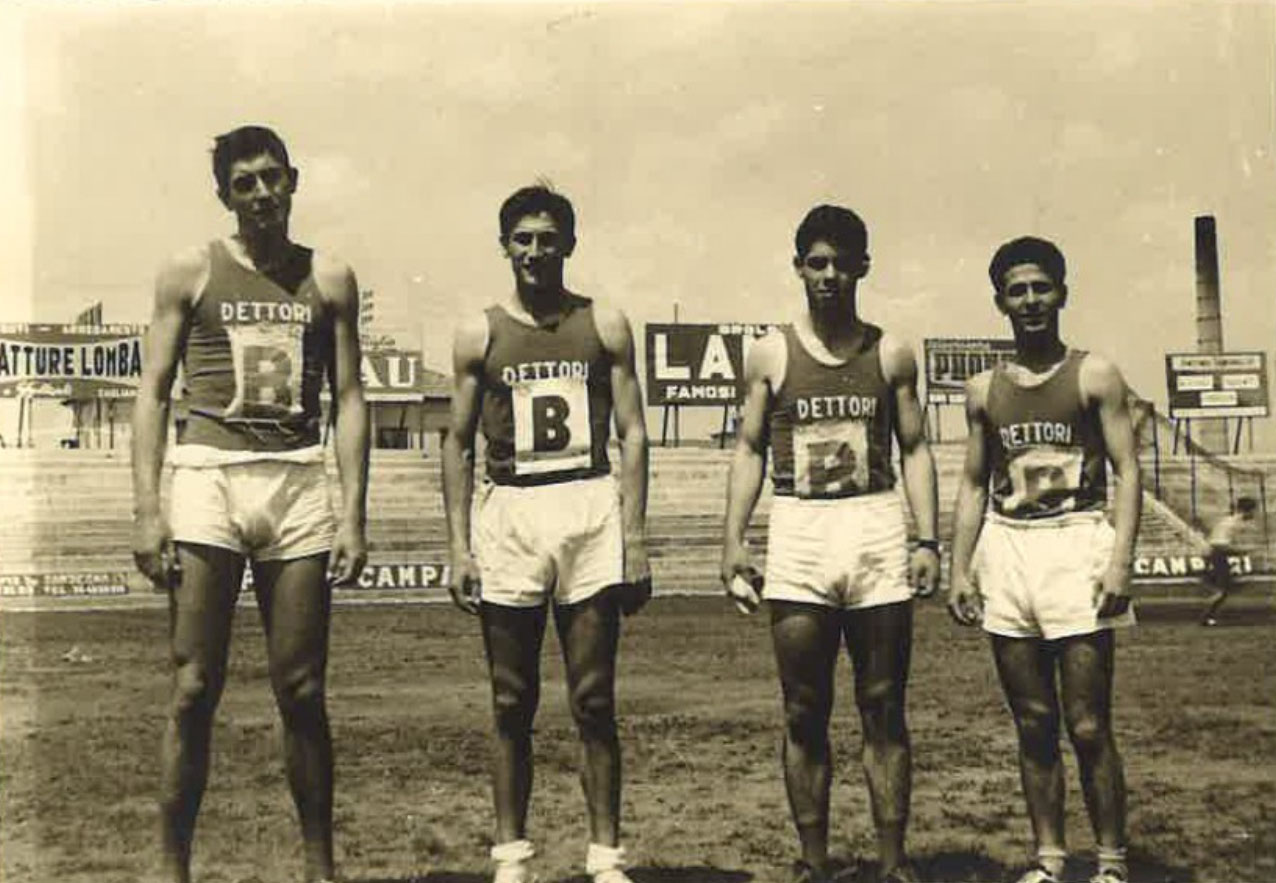 Enzo Molinas negli anni del Liceo Dettori