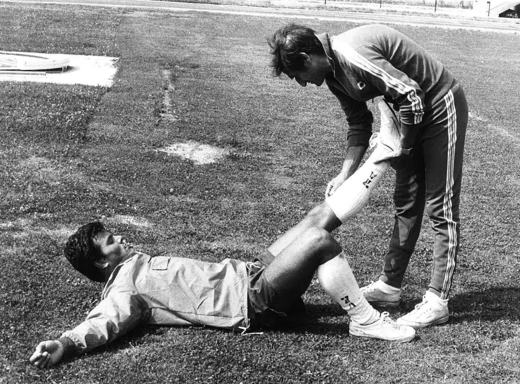 Enzo Molinas preparatore atletico del Cagliari Calcio