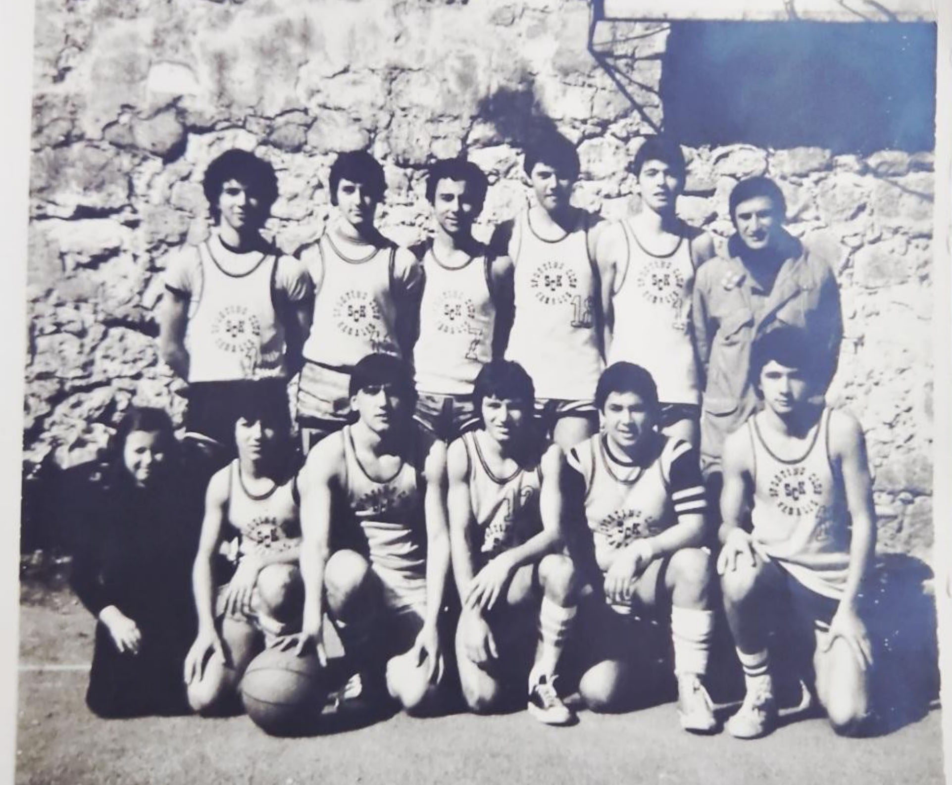 La squadra dello Sporting Club Karalis allenata da Enzo Molinas